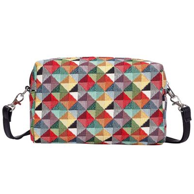 Multi Coloured Triangle - Hip Bag