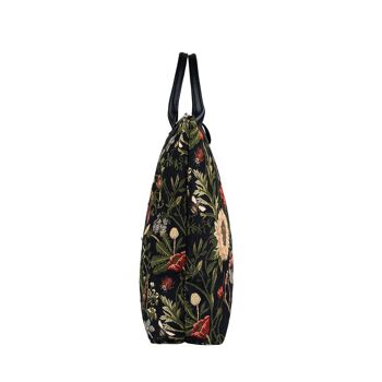 Morning Garden Noir - Sac pliable 4