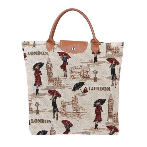 Miss London - Foldaway Bag