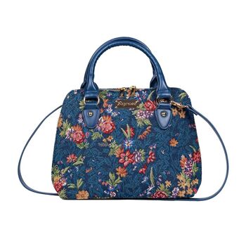 V&A Licensed Flower Meadow Blue - Sac convertible 1