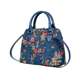 V&A Licensed Flower Meadow Blue - Sac convertible 2