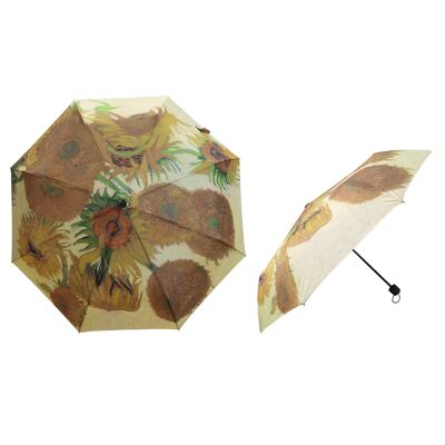Girasol de Van Gogh - Paraguas plegable de arte