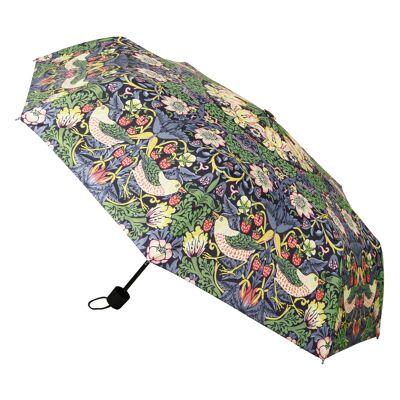 William Morris Strawberry Thief Bleu - Parapluie Pliant Art