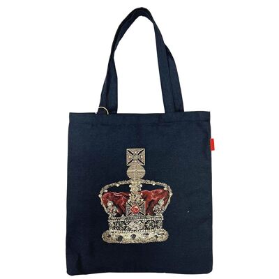 Crown Black - Borsa piatta