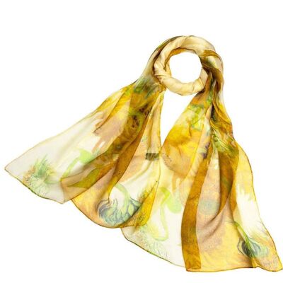 Van Gogh Tournesols - Foulard 100% Pure Soie