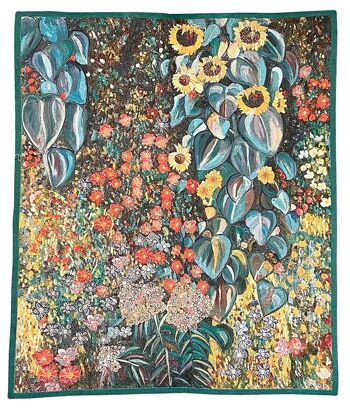 Gustav Klimt Country Garden - Tenture murale 119cm x 140cm (70 tiges) 2