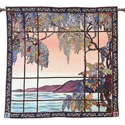 Tiffany Oyster Bay - Tenture murale 140cm x 140cm (120 tiges)