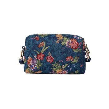 V&A Licensed Flower Meadow Blue - Sac banane 1