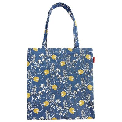 Jane Austen Azul - Bolso Plano