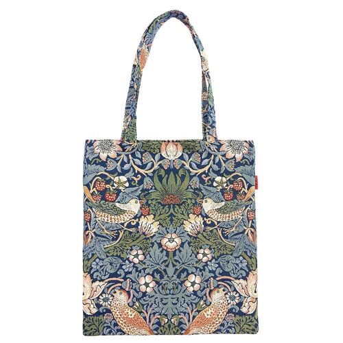 William Morris Strawberry Thief Blue - Flat Bag