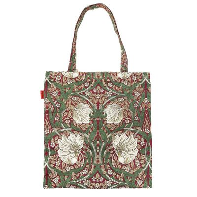 William Morris Pimpernel und Thymian Red - Flache Tasche