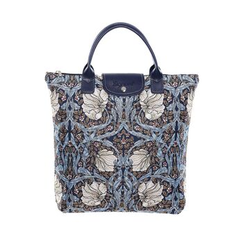 William Morris Pimpernel and Thyme Blue - Sac pliable 1