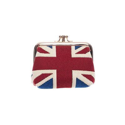 Union Jack - Monedero con marco