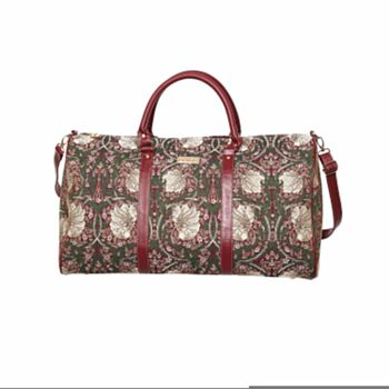 William Morris Pimpernel and Thyme Red - Grand sac fourre-tout 1