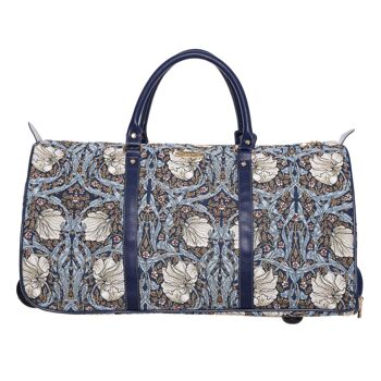 William Morris Pimpernel and Thyme Blue - Pull Holdall 2