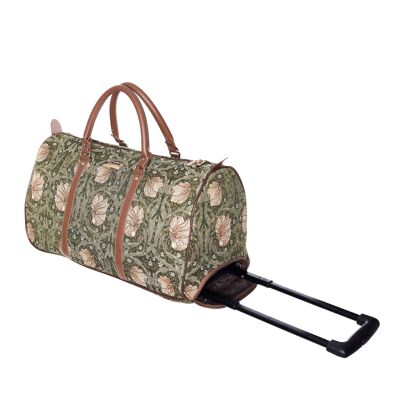 William Morris Pimpernel und Thyme Green – Pull Holdall