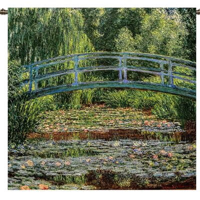 Puente japonés Claude Monet - Colgante de pared en 2 tamaños