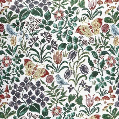 Charles Voysey Spring Flowers - Fabric for Upholstery