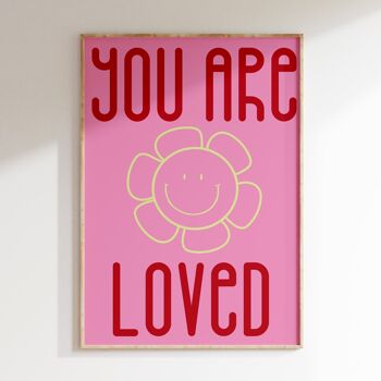 Affiche YOU ARE LOVED