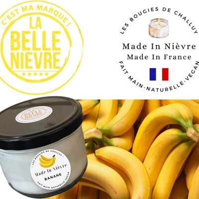 CANDLE "BANANA" MADE IN NIEVRE
