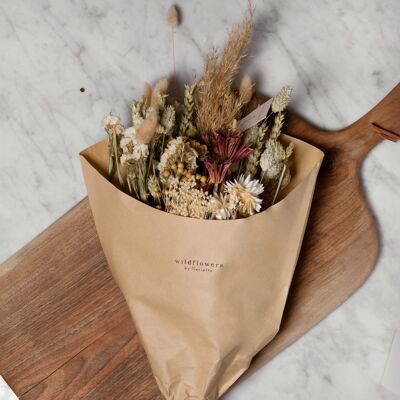 Dried cereal flowers