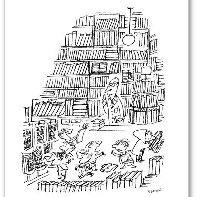 Doble Tarjeta Le Petit Nicolas© "La Librairie"