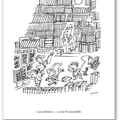 Carte Double Le Petit Nicolas© "La Librairie"