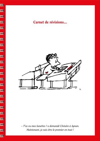 Carnet A spirale Le Petit Nicolas© "Révisions"