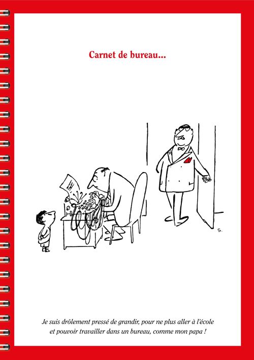 Carnet A Spirale Le Petit Nicolas© "Bureau"