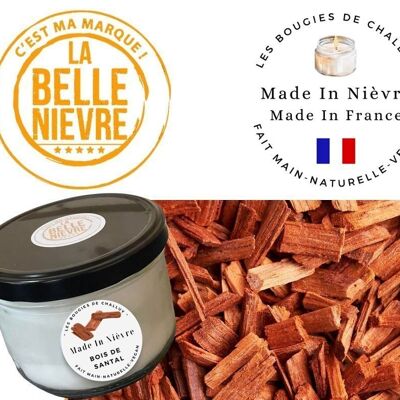 Vela "Sándalo" Made In Nièvre