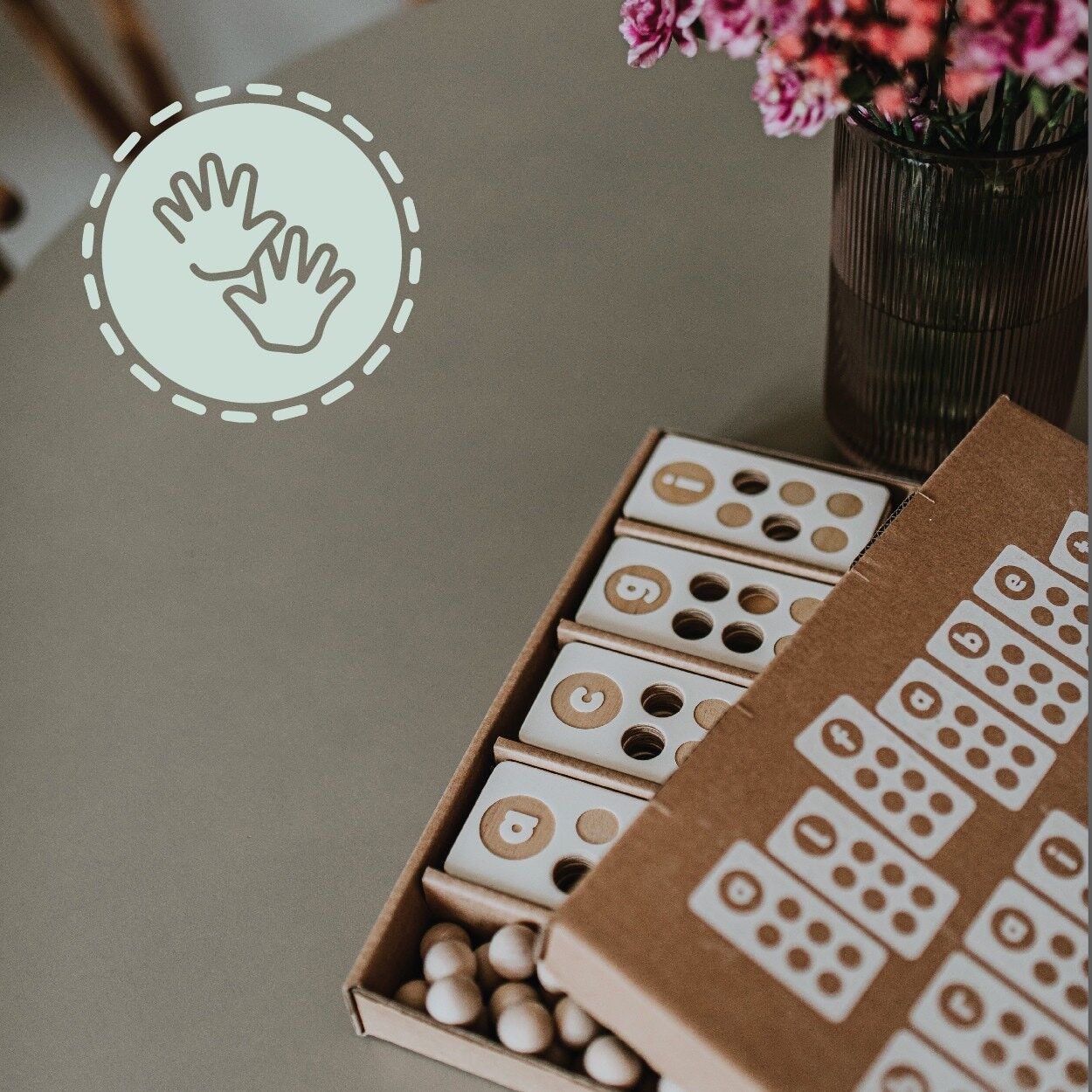 Buy wholesale Braille and latin alphabet, wooden toy, different languages