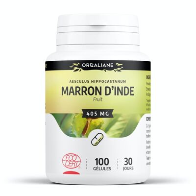 Marron d'Inde Bio - 405 mg - 100 gélules