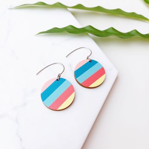 Florida Wooden Earrings