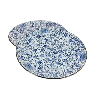 PLATES 2PCS SET