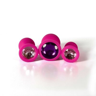 Pluggies - Box of 3 anal plugs