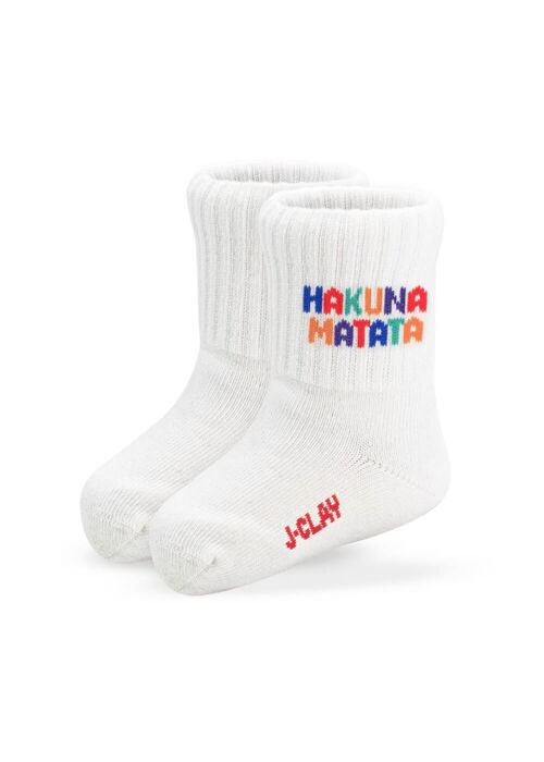 Hakuna Matata Mini (3 Paar) - Kinder Tennis Socken