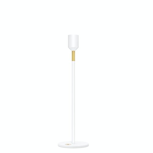 Candle Holder - White - 27 cm