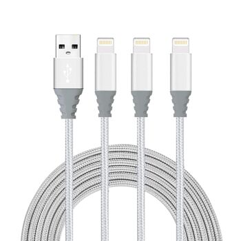 CABLE USB VERS 3 PORTS LIGHTENING 1