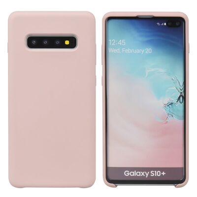 FUNDA PARA GALAXY S10+ SILICONA RÍGIDA