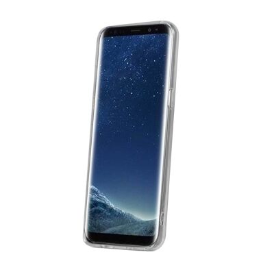 FUNDA PARA GALAXY S8 TRANSPARENTE EN SILICONA