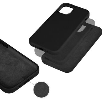 COQUE POUR IPHONE 12 RIGIDE EN SILICONE 4