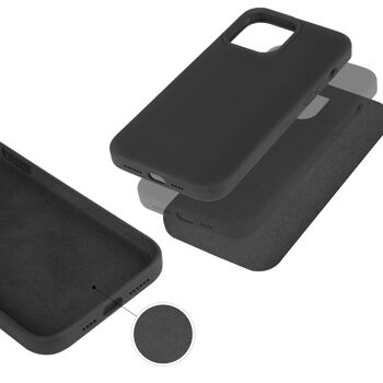 COQUE POUR IPHONE 13 PRO MAX RIGIDE EN SILICONE 3