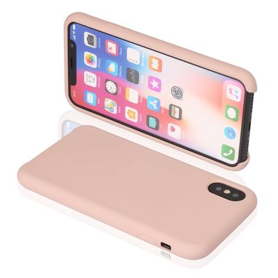 COVER IN SILICONE RIGIDA PER IPHONE X/XS