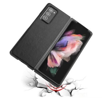 COQUE POUR Z FOLD2 EN CUIR 4