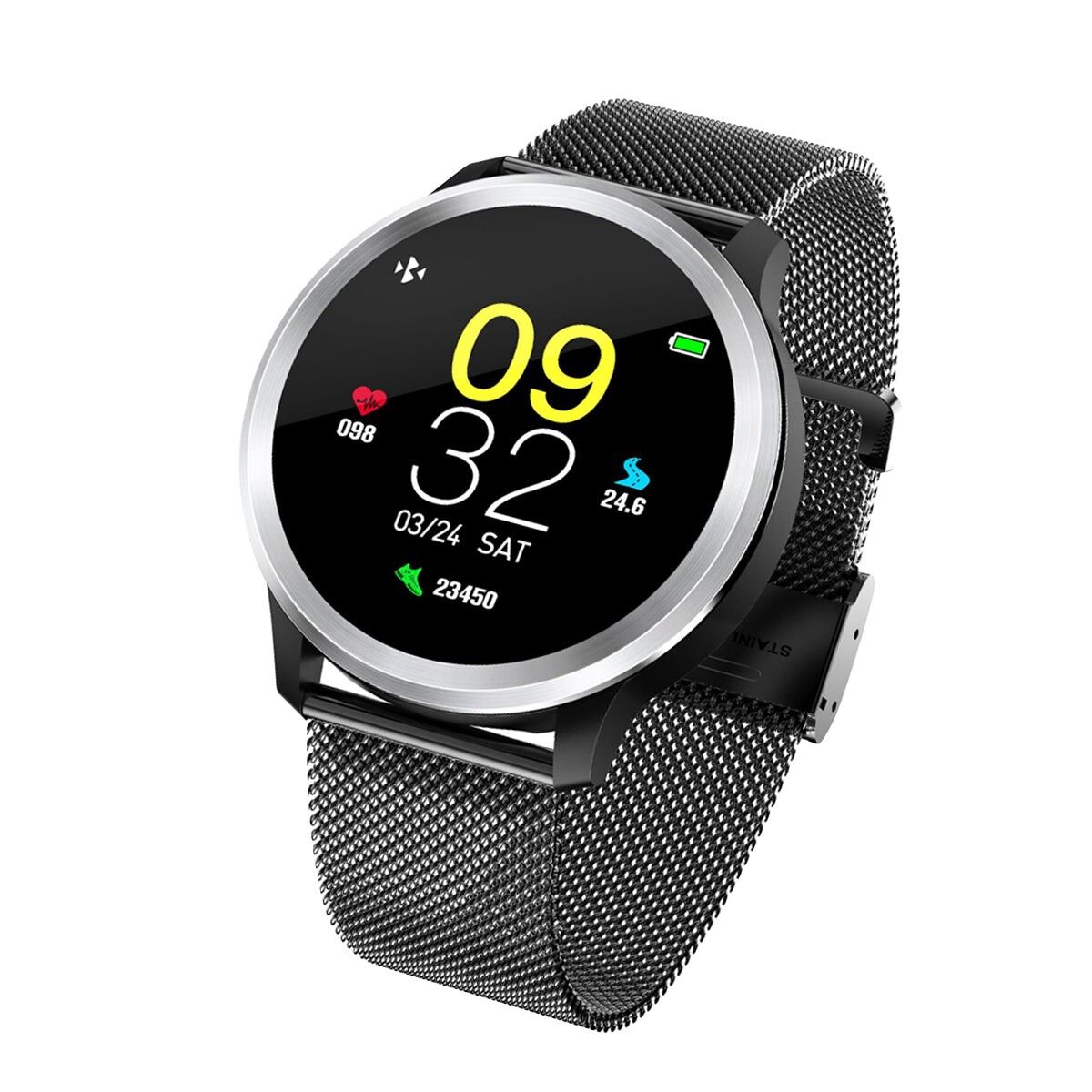 OROLOGIO BLUETOOTH ECG MULTIFUNZIONE COMPATIBILE CON IOS E ANDROID
