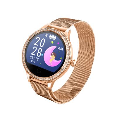 RELOJ DE MUJER CONECTADO A LA MODA BLUETOOTH CON DIAMANTE