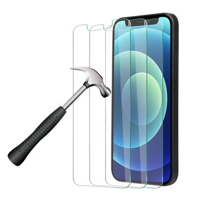 PACK OF 3 TEMPERED GLASS FOR IPHONE 12 MINI