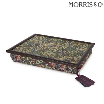 Wool Filled Lap Tray in William Morris Golden Lily