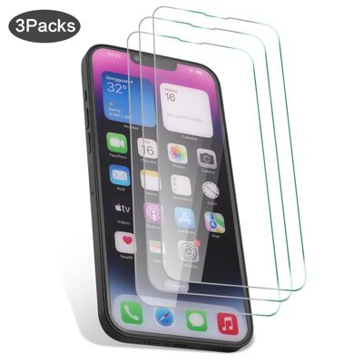 PACK OF 3 TEMPERED GLASS FOR IPHONE 14 PLUS