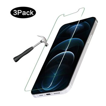 PACK DE 3 VERRES TREMPES POUR IPHONE IPHONE 12/12PRO 4